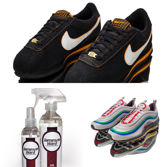 Jameson Ward Premium Shoe Cleaner Clear Easy To Use Spray Bottle