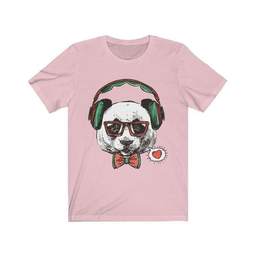 Mr Panda with Headphone