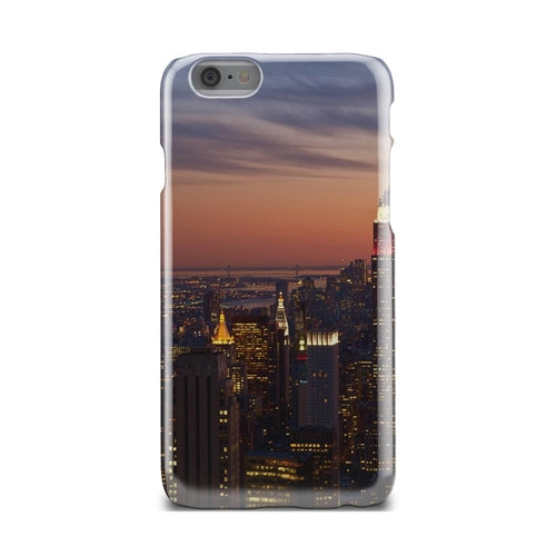 New York City Life Night Lights NYC iPhone X Case Tech Accessories - Jameson Ward