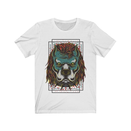 Hipster Pitbull Gangster illustrational design