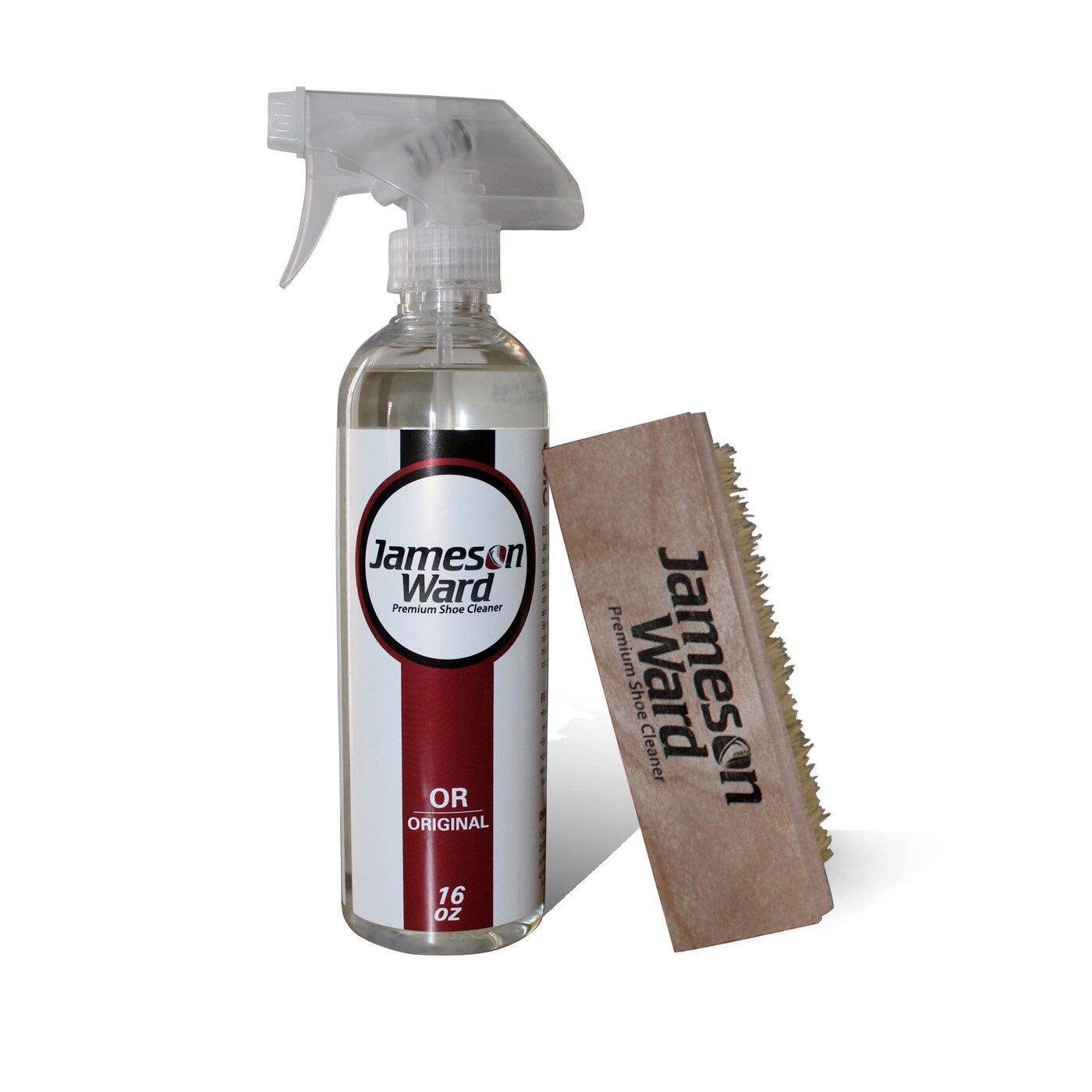 Jameson Ward Premium Shoe Cleaner Clear Easy To Use 8 oz Spray Bottle Premium Shoe Cleaner - Jameson Ward