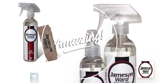 Jameson Ward Premium Shoe Cleaner Clear And Easy To Use Spray Bottle