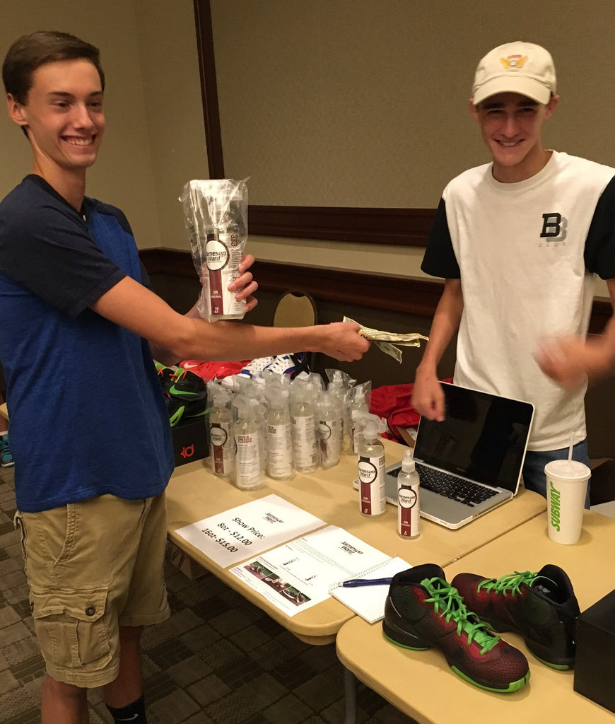 Jameson Ward Premium Shoe Cleaner at the Hall Of Kicks-Springfield MA Today