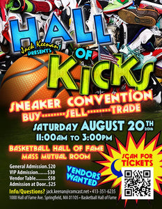 Jameson Ward Premium Shoe Cleaner Will Be At The Hall Of Kicks Sneaker Convention - Hall Of Fame Springfield MA