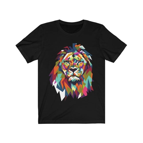 Great Colorful Lion Graphic T-Shirt T-shirts - Jameson Ward