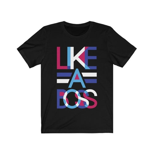 Like a Boss Lettering Design T-Shirt T-shirts - Jameson Ward