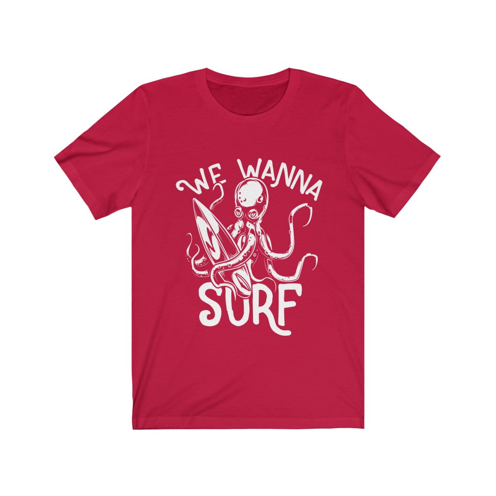 We Wanna Surf Graphic T-Shirt