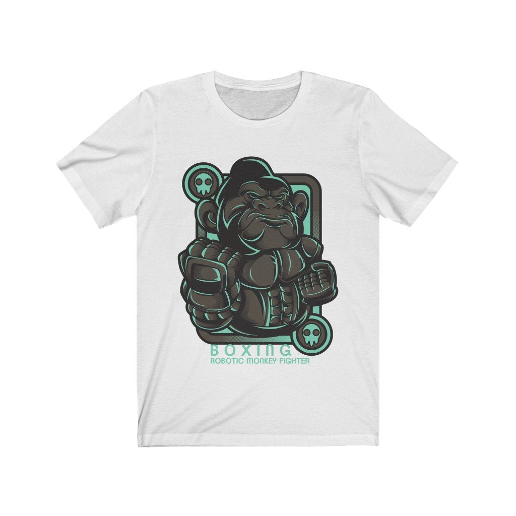 Boxing Monkey Fighter Graphic T-Shirt