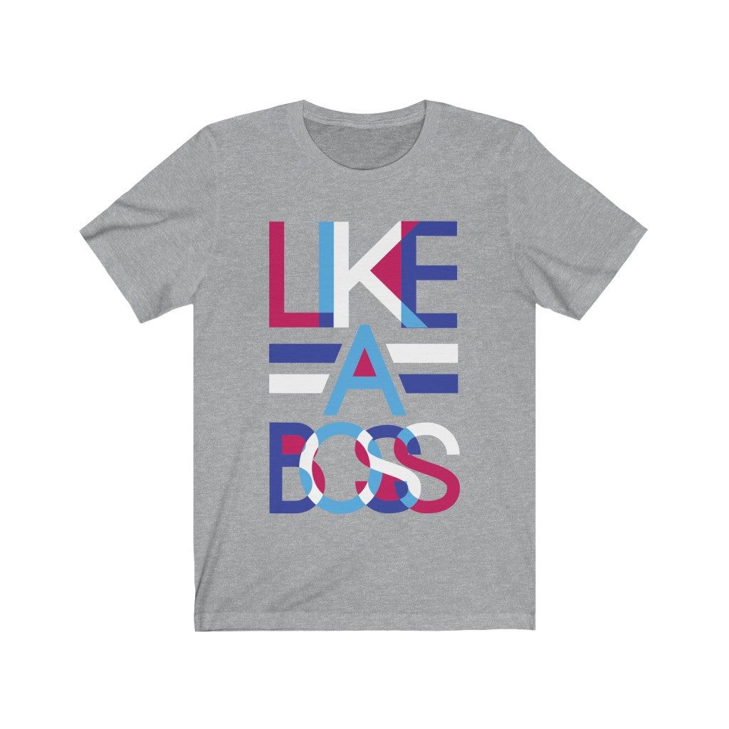 Like a Boss Lettering Design T-Shirt T-shirts - Jameson Ward