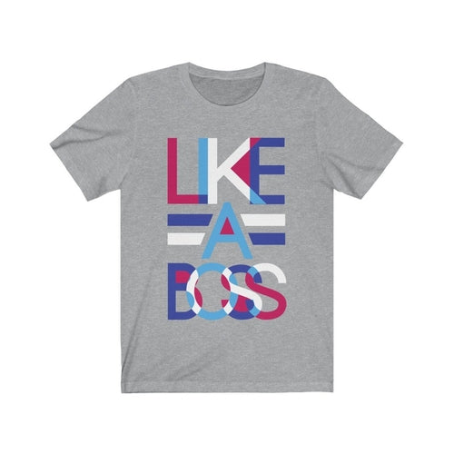Like a Boss Lettering Design T-Shirt T-shirts - Jameson Ward