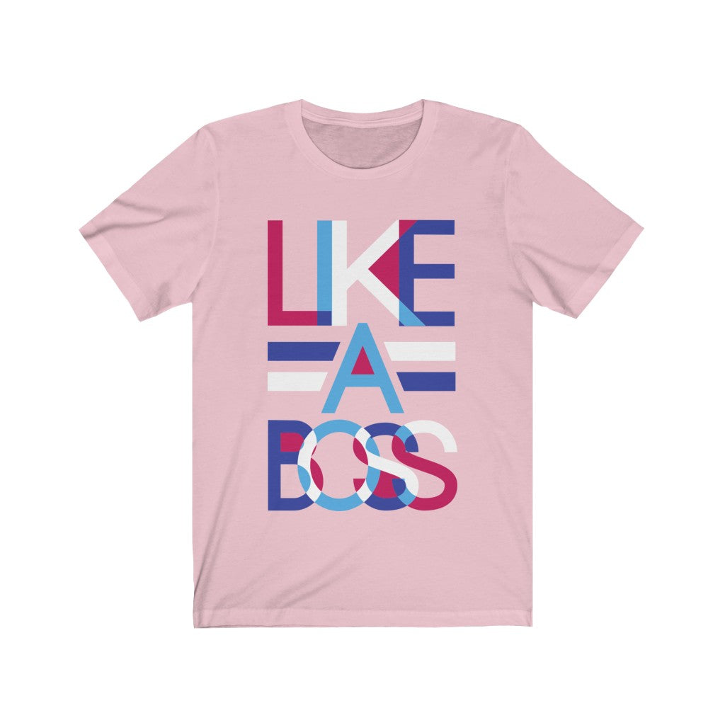 Like a Boss Lettering Design T-Shirt T-shirts - Jameson Ward