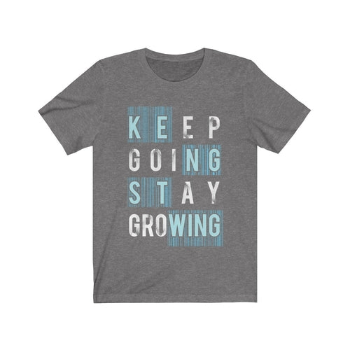 Keep Going Stay Growing Inspiration Quote Men's Clothing - Jameson Ward