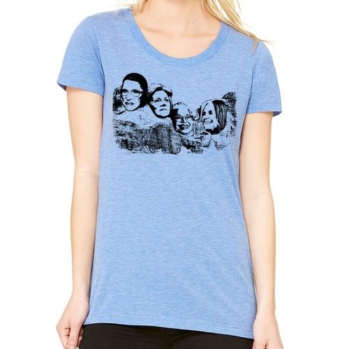 Great American Women on Mt Rushmore T-shirts - Jameson Ward