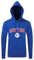 Cotton Unisex Hoodie With New York God Bird Logo Men's Clothing - Jameson Ward