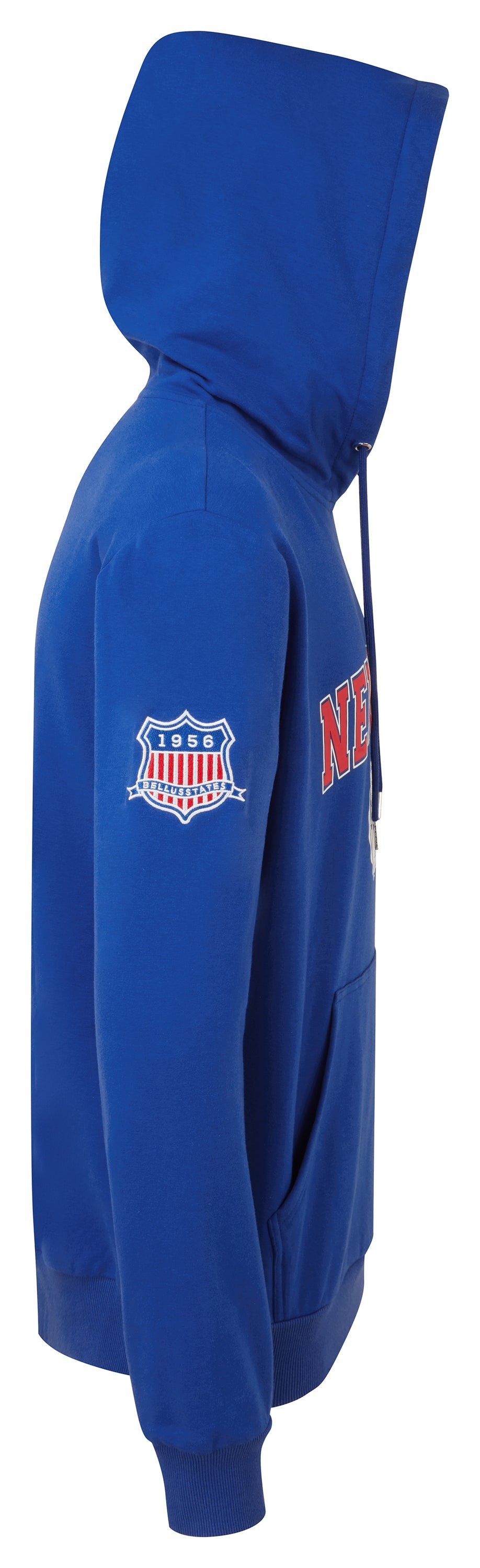 Cotton Unisex Hoodie With New York God Bird Logo Men's Clothing - Jameson Ward