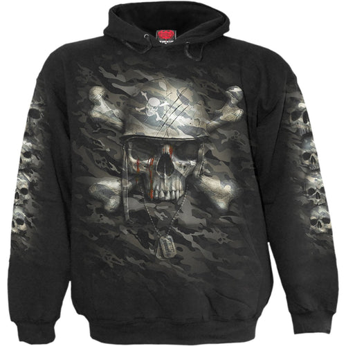 CAMO-SKULL - Hoody Black Sweaters & Hoodies - Jameson Ward
