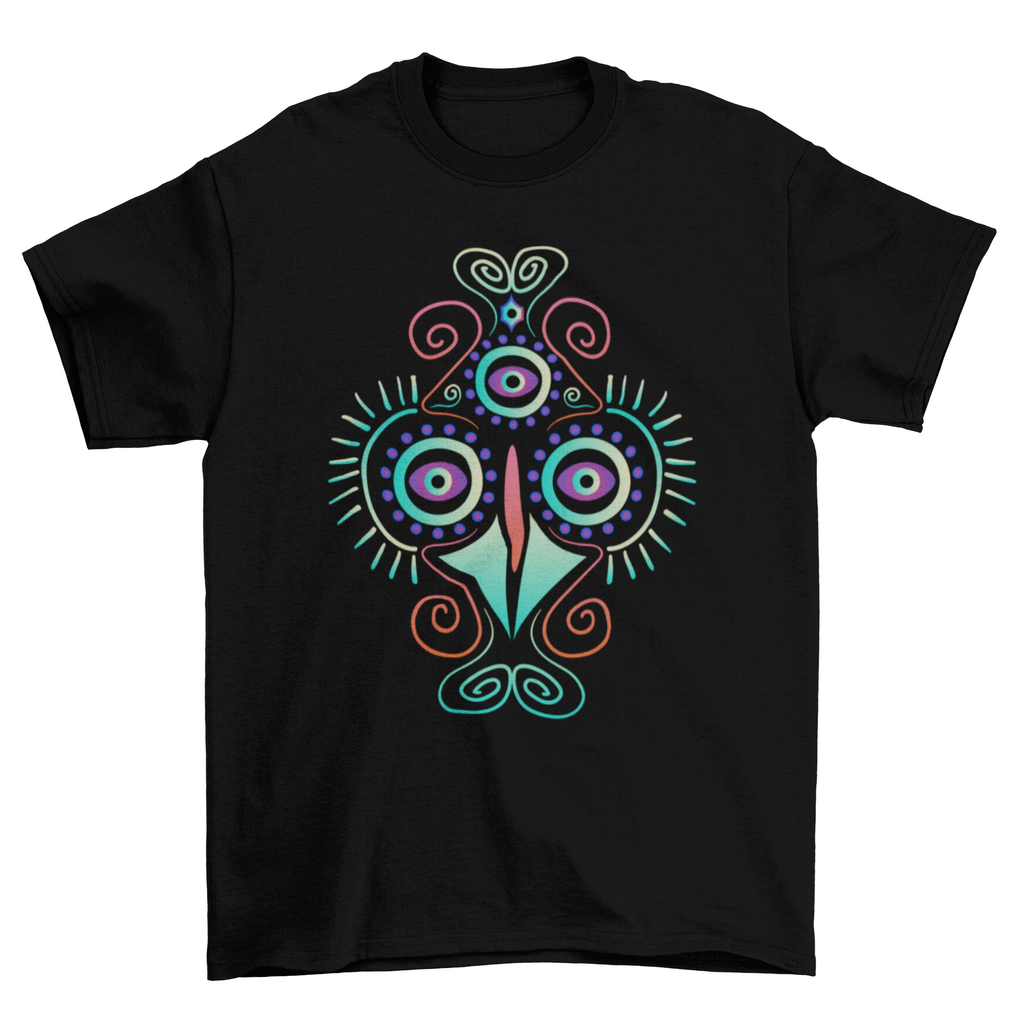 Psychedelic chicken t-shirt T-shirts - Jameson Ward