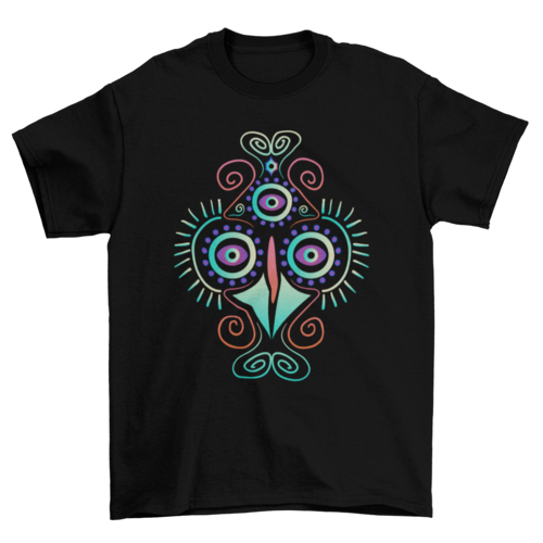 Psychedelic chicken t-shirt T-shirts - Jameson Ward