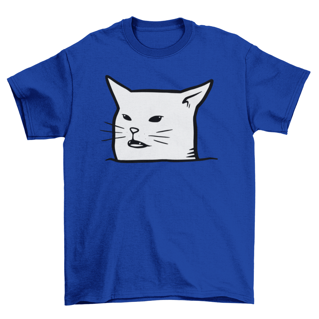 Unimpressed Meh Black Cat T-shirt T-shirts - Jameson Ward