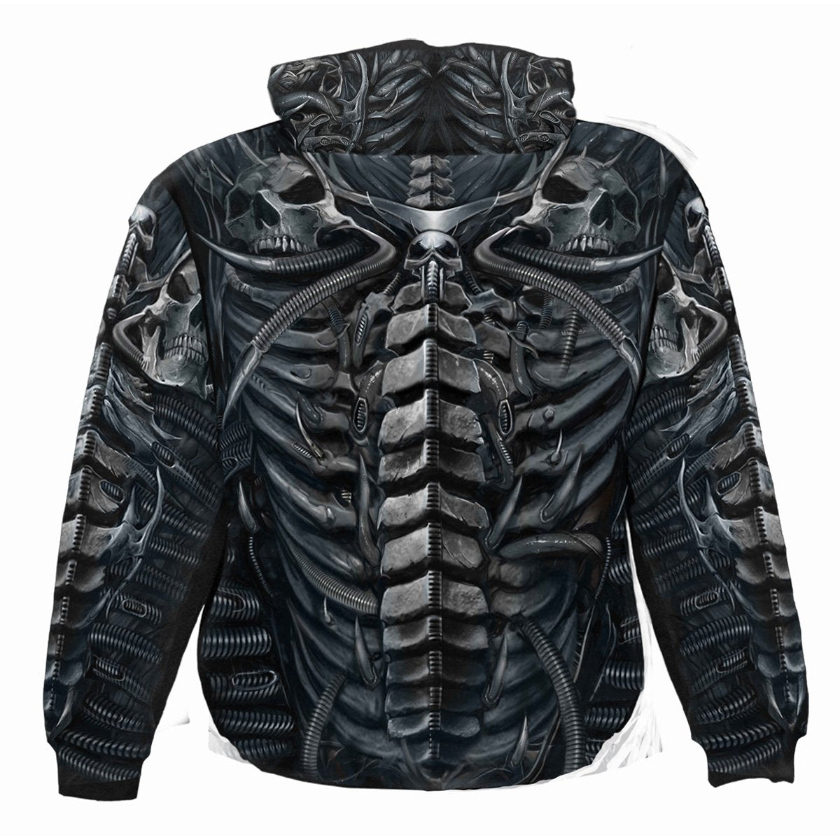 SKULL ARMOUR - Allover Hoody Black Sweaters & Hoodies - Jameson Ward