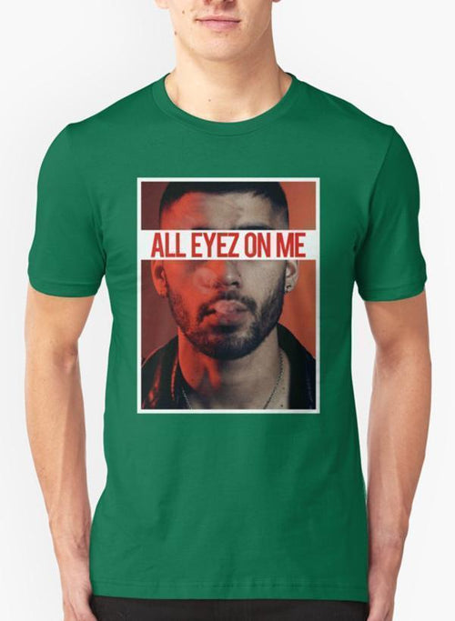 All Eyes On Me Green T-shirt T-shirts - Jameson Ward