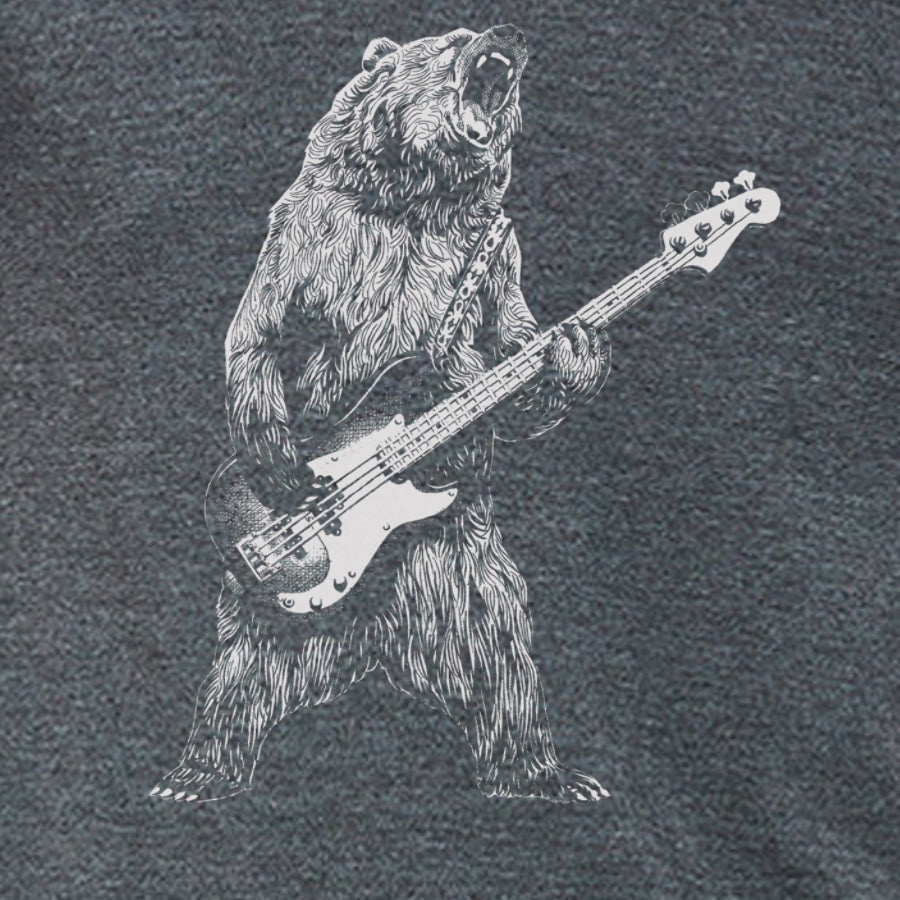 Bear Playing Bass Guitar T-shirts - Jameson Ward