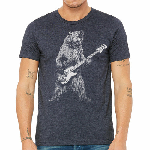 Bear Playing Bass Guitar T-shirts - Jameson Ward