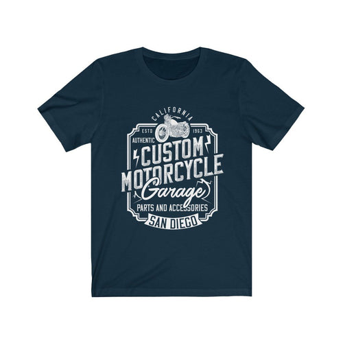 Custom Motorcycle Garage T-Shirt T-shirts - Jameson Ward