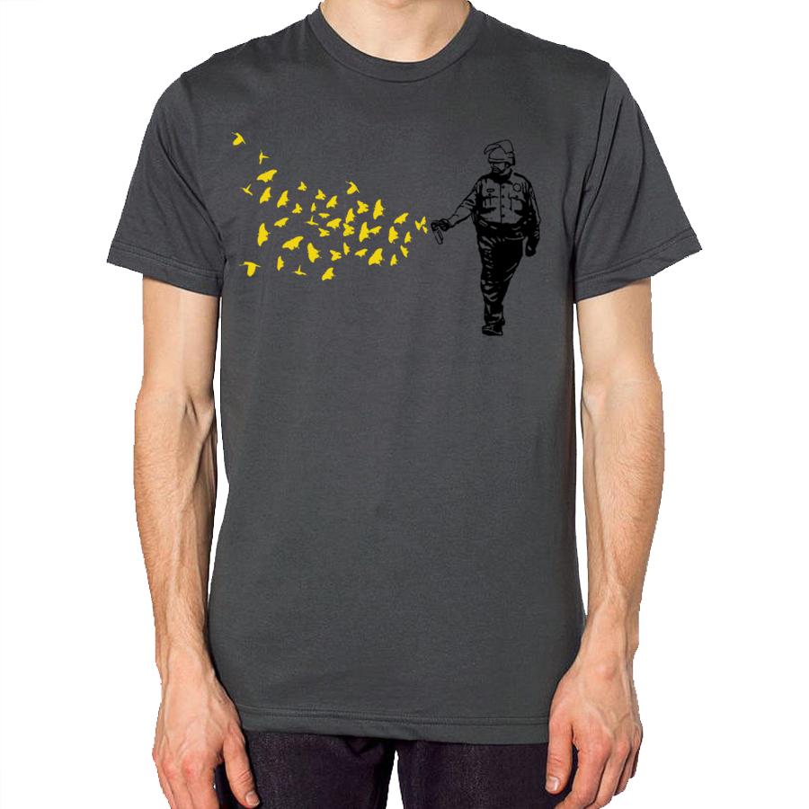Pepper Spray Cop T-shirts - Jameson Ward