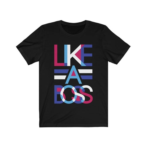 Like a Boss Lettering Design T-Shirt T-shirts - Jameson Ward