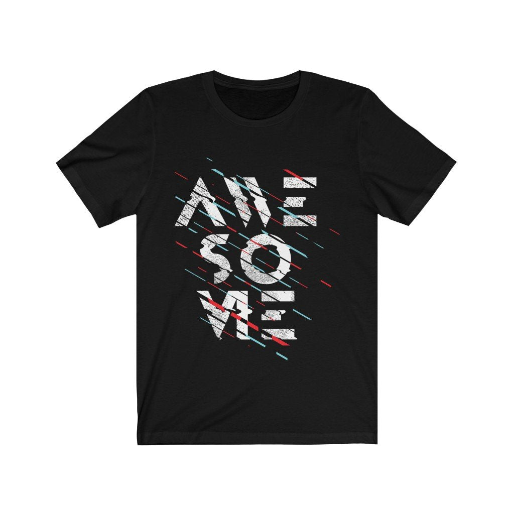 Awesome Text Graphic Design T-Shirt Men's Clothing - Jameson Ward