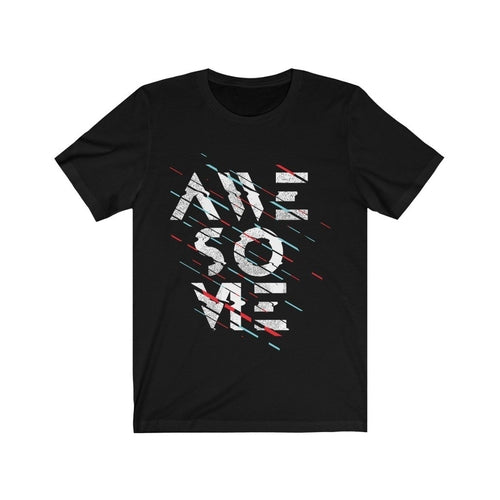 Awesome Text Graphic Design T-Shirt Men's Clothing - Jameson Ward