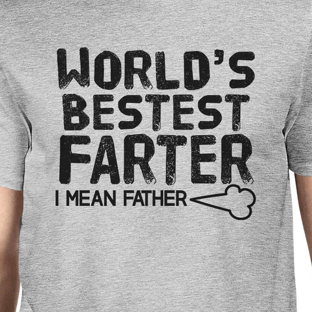 World's Bestest Farter Men's Funny Graphic T Shirt