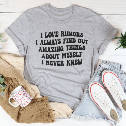 I Love Rumors T-Shirt T-shirts - Jameson Ward