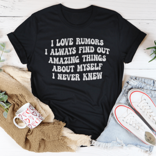I Love Rumors T-Shirt T-shirts - Jameson Ward