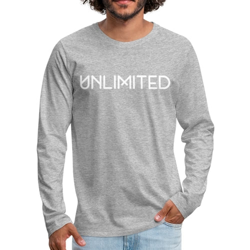 Men's Graphic Shirt, Unlimited Long Sleeve Tee Accessories - Jameson Ward