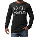 Mens Long Sleeve Graphic T-shirt - Great Vibes Accessories - Jameson Ward