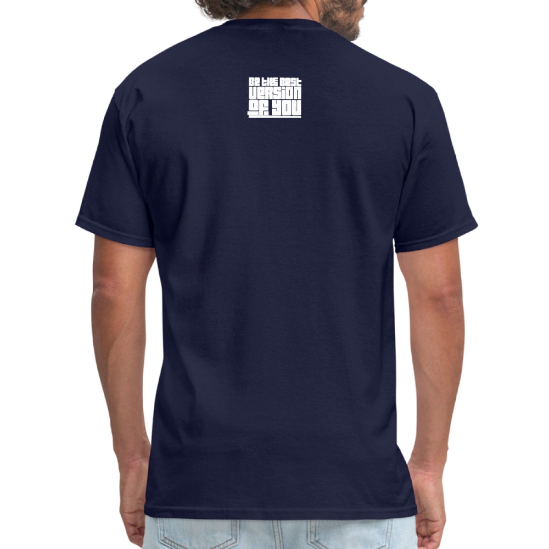 Mens T-shirt - be the Best Version of you Graphic Tee Activewear - Jameson Ward