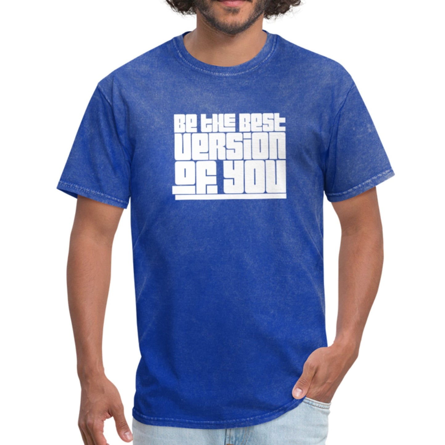 Mens T-shirt - be the Best Version of you Graphic Tee