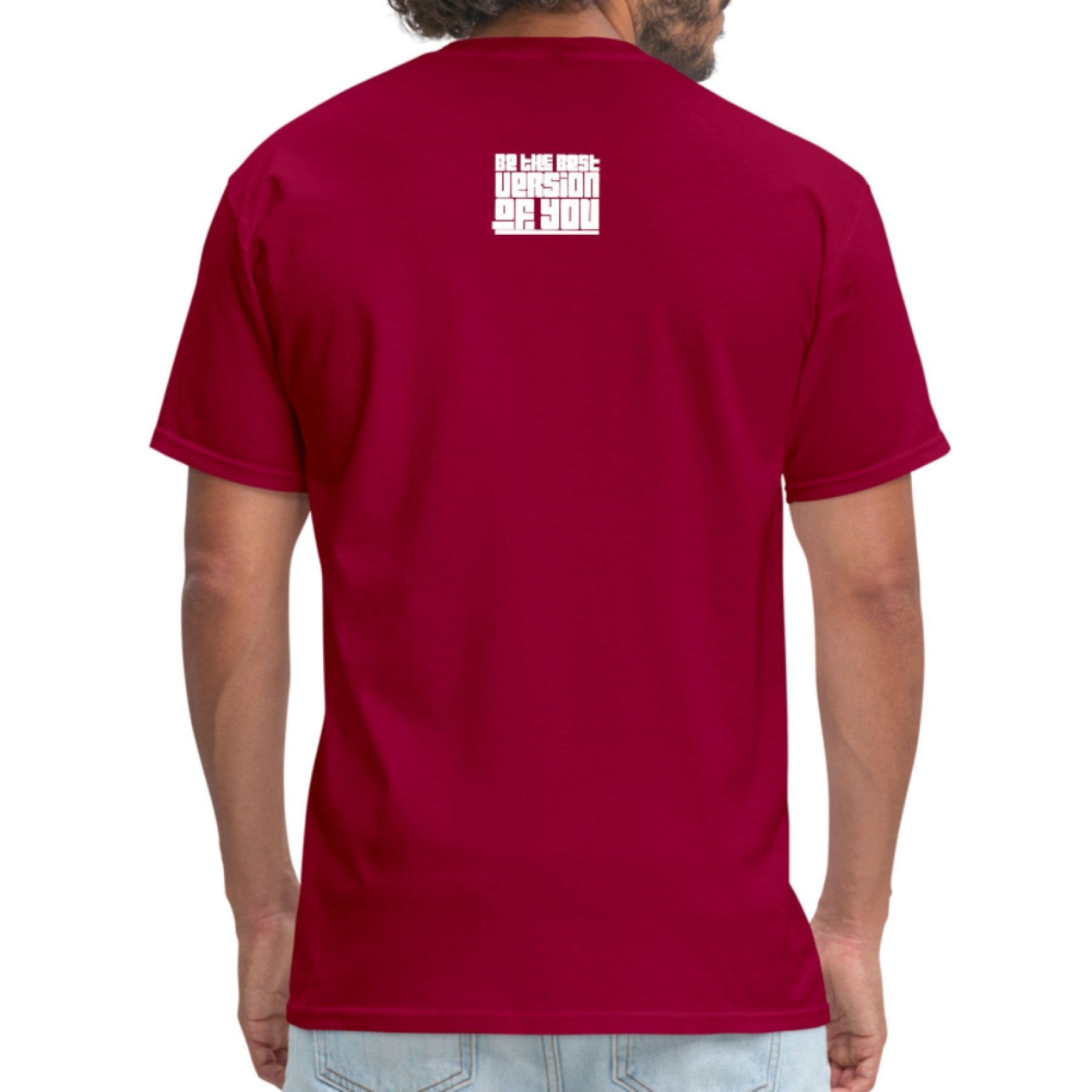 Mens T-shirt - be the Best Version of you Graphic Tee Activewear - Jameson Ward