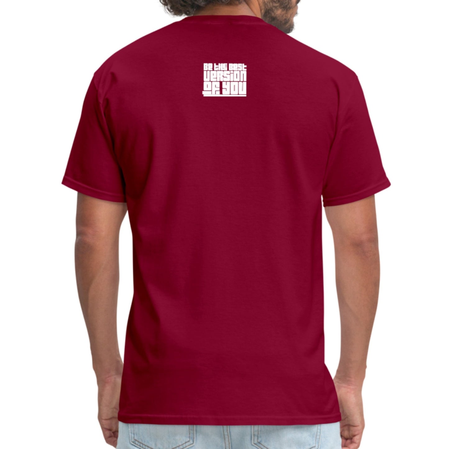 Mens T-shirt - be the Best Version of you Graphic Tee