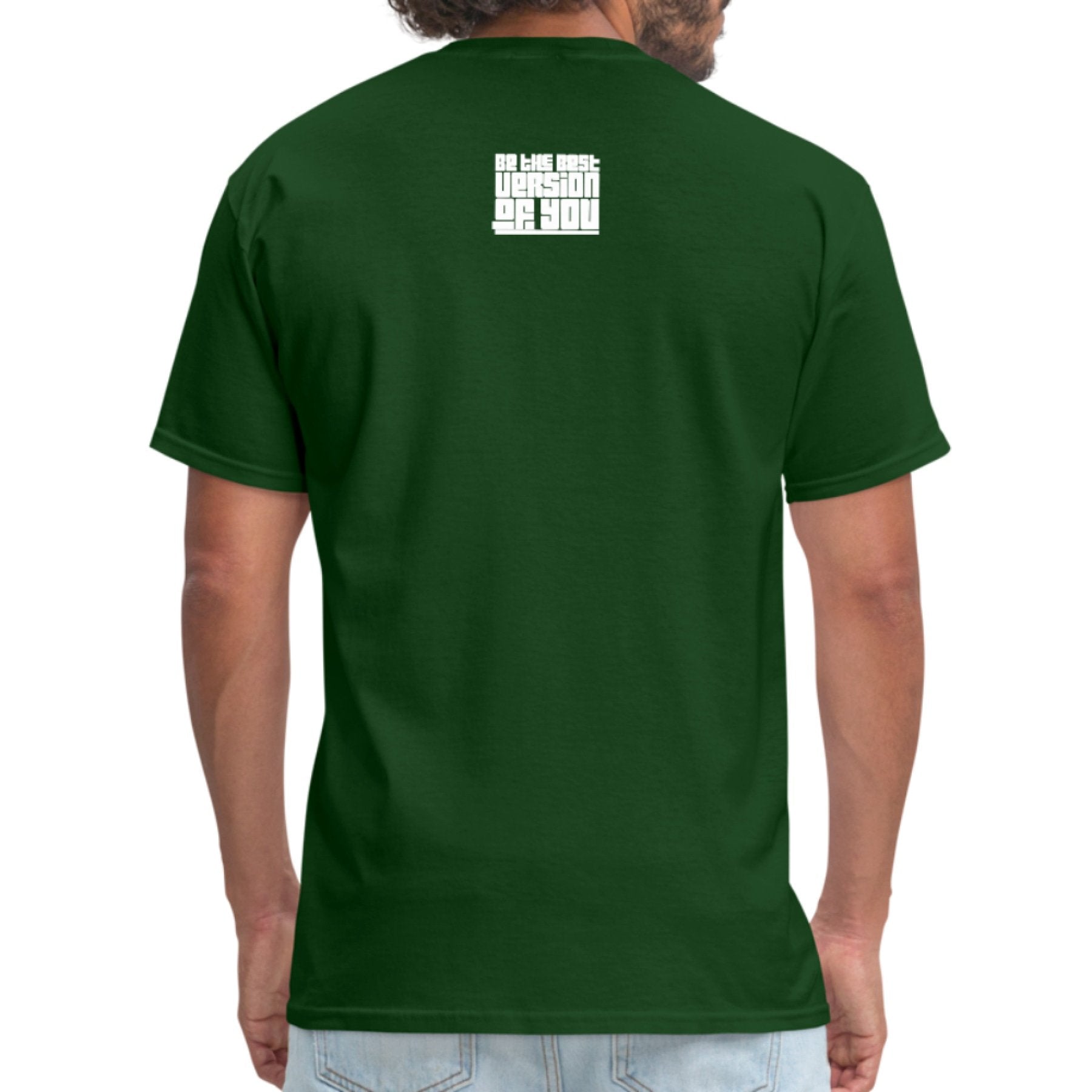 Mens T-shirt - be the Best Version of you Graphic Tee Activewear - Jameson Ward