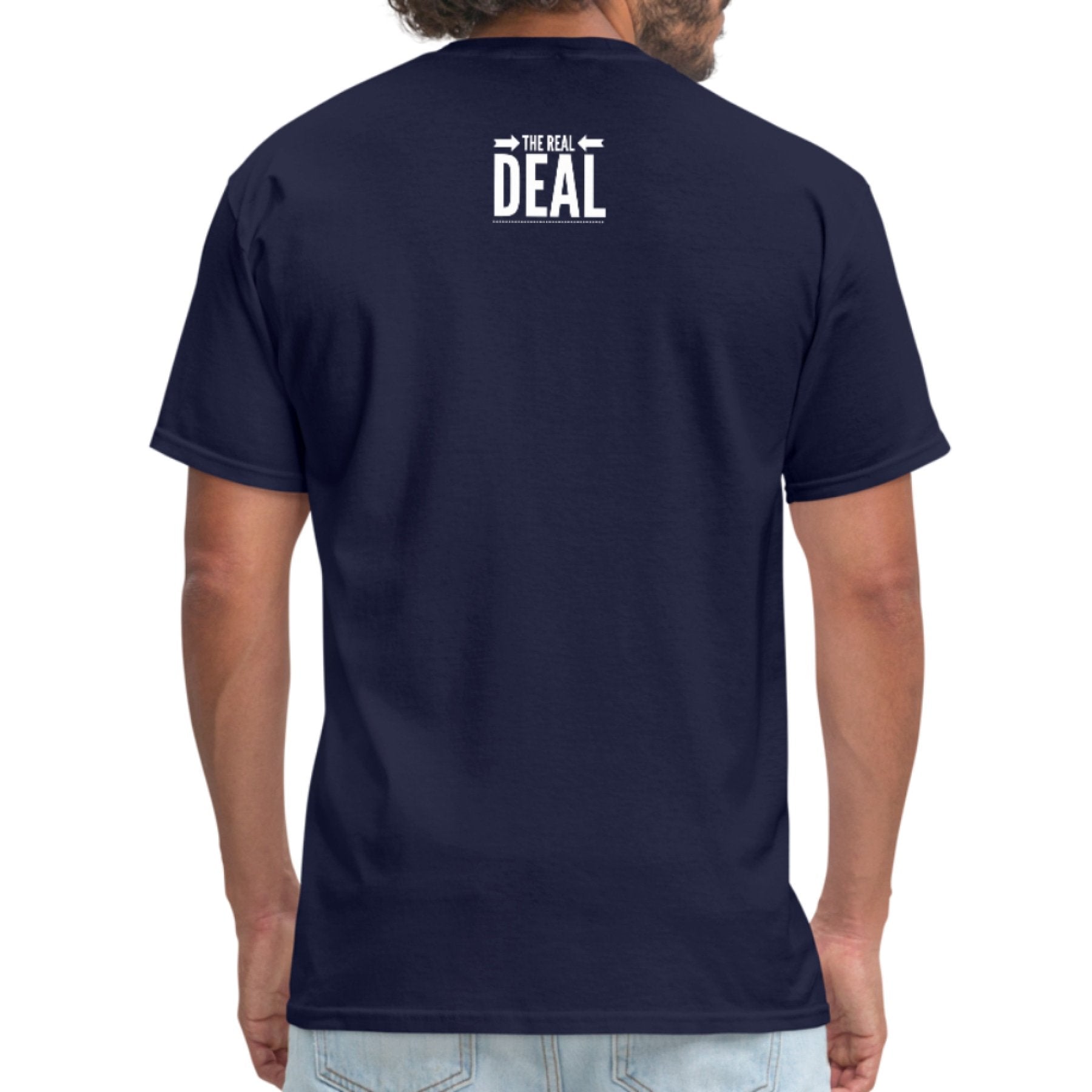Mens Unisex T-shirt, The Real Deal Double Arrow Graphic Tee Activewear - Jameson Ward