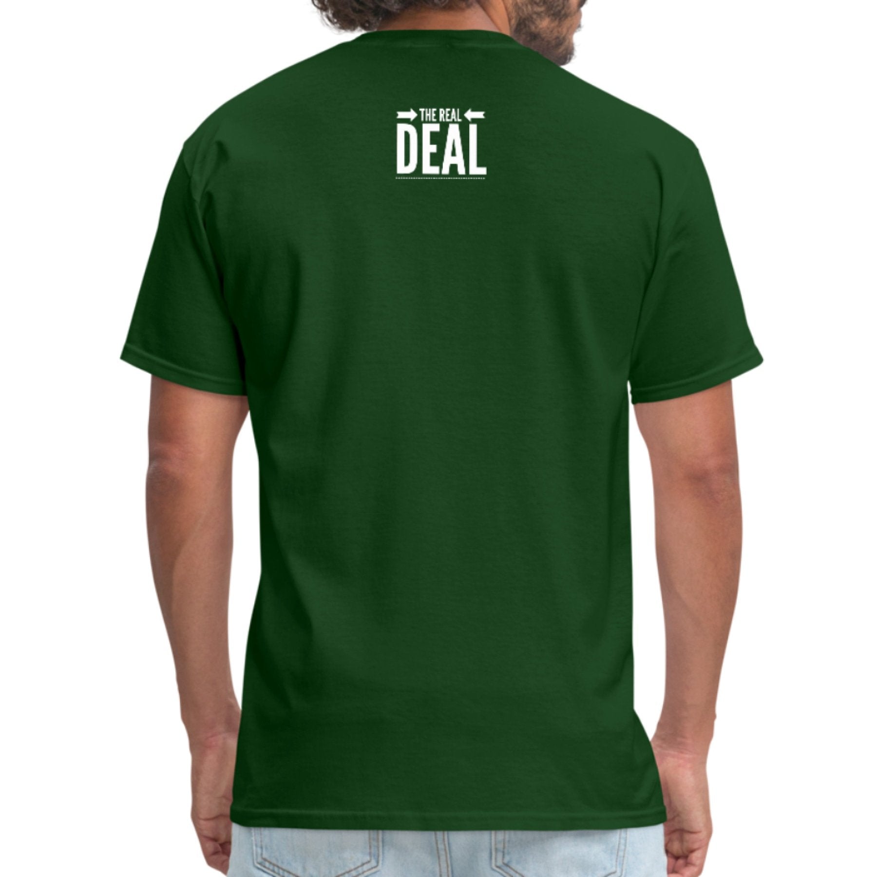 Mens Unisex T-shirt, The Real Deal Double Arrow Graphic Tee Activewear - Jameson Ward