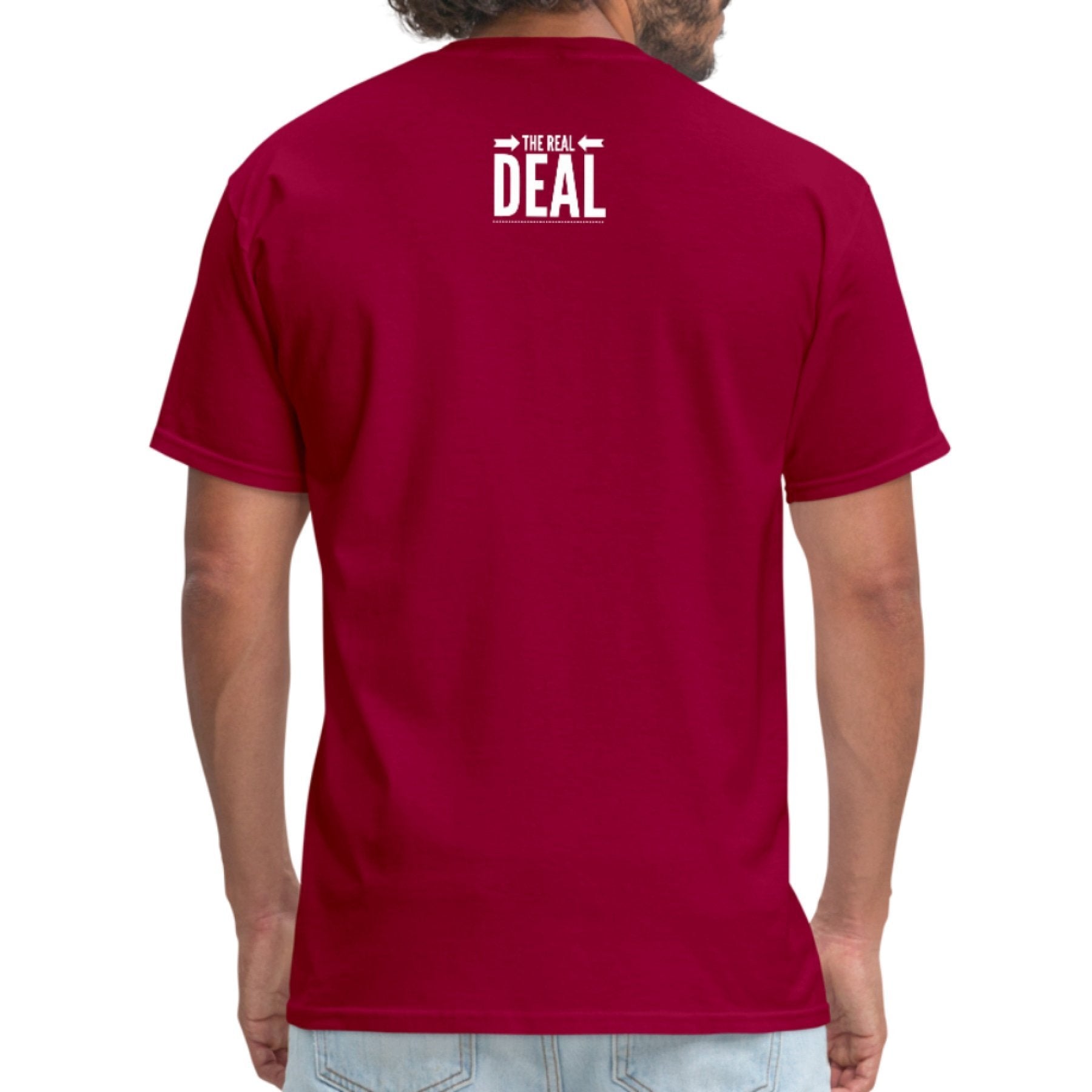 Mens Unisex T-shirt, The Real Deal Double Arrow Graphic Tee Activewear - Jameson Ward