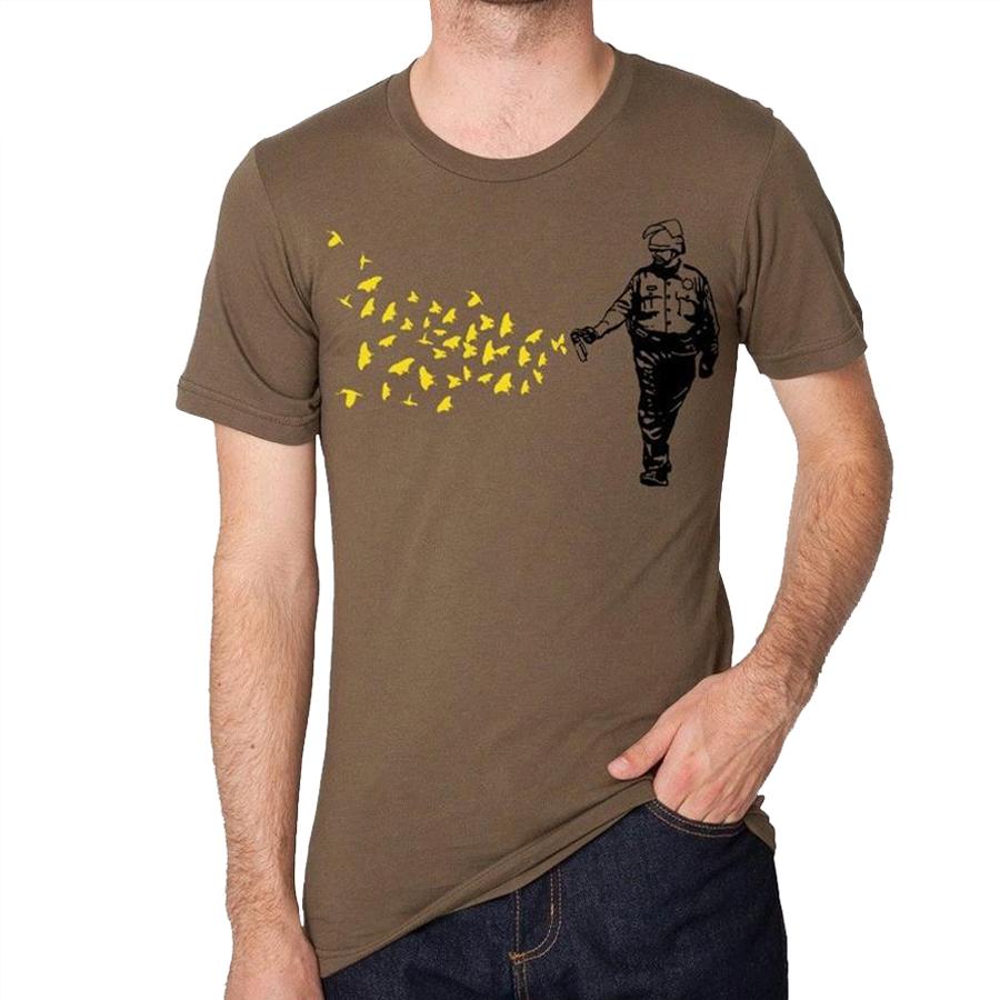 Pepper Spray Cop T-shirts - Jameson Ward