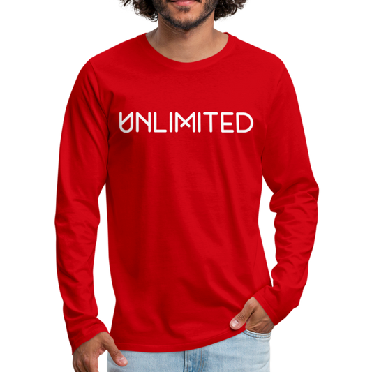 Men's Graphic Shirt, Unlimited Long Sleeve Tee