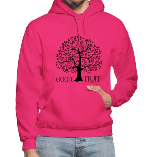 Mens Hoodie - Pullover Hooded Sweatshirt - Graphic/good Fruit Sweaters & Hoodies - Jameson Ward
