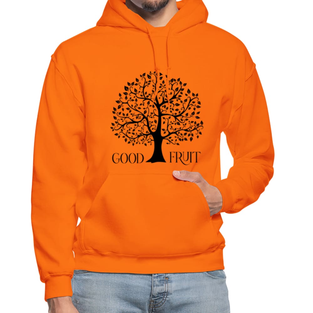 Mens Hoodie - Pullover Hooded Sweatshirt - Graphic/good Fruit