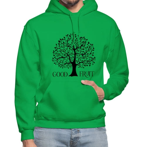 Mens Hoodie - Pullover Hooded Sweatshirt - Graphic/good Fruit Sweaters & Hoodies - Jameson Ward